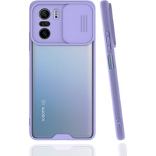 Newface Xiaomi Redmi K40 Pro Kılıf Platin Kamera Koruma Silikon - Lila 327107