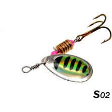 Tlg Shop S08 Stili 10 Renk Peche Er Balıkçılık Lures Wobblers Crankbaits Jig Parladı Metal Pullu Alabalık Kaşığı Sazan Balıkçılık Için Kancalı Pesca (Yurt Dışından)