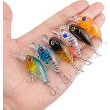 Tlg Shop No.2 Tarzı Yem 1 Adet Minnow Balıkçılık Cazibesi G Topwater Sert Yem Wobbler Jig Yem Crankbait Sazan Çizgili Bas Pesca Olta Takımı Swimbait (Yurt Dışından)