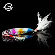 Tlg Shop B Tarzı 6cm 20G Qxo Balıkçılık Cazibesi G Jig Hafif Silikon Yem Wobbler Ers Kaşık Yem Kış Deniz Buzu Minnow Takımı Kalamar Peche Ahtapot (Yurt Dışından)