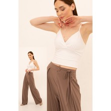 Laranor Ayarlanabilir Ip Askılı  Bluz 42 - Ecru