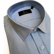 Abbate Açık Mavi Slim Fit Erkek Gömlek