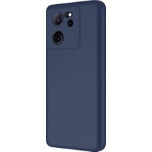 Case 4u Xiaomi Mi 13T Kılıf Kamera Korumalı Içi Kadife Logosuz Mara Lansman Silinebilir Kılıf Lacivert