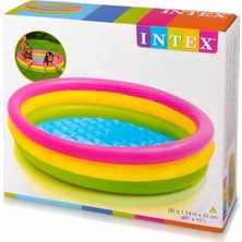 Intex 3 Boğumlu Şişme Havuz 114X25 cm Ih 57412