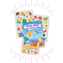 Mini Sticker Book " Water World" Tekrar Kullanılabilir Sticker Kitabı