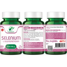 Yurdavit Vitamin C 1000 Mg C Vitamini Kuşburnu Çinko 50 Tablet Selenyum 200 Mcg Selenium 120 Tablet