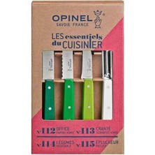 Opinel Les Esseniels Primavera Soyma Bıçak Seti 4'lü