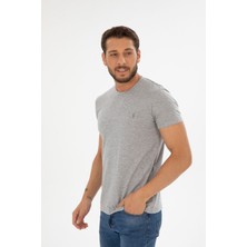 Four Man Bisiklet Yaka Standart Kalıp Basic Pamuklu Erkek T-Shirt 5li