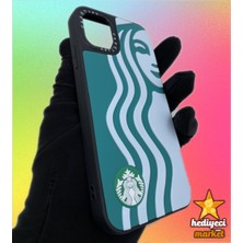 E-Tech iPhone 11 Starbucks Desenli Casetify Slikon Kılıf