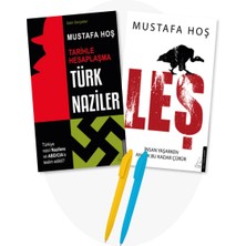 Türk Naziler Tarihle Hesaplaşma + Leş / Mustafa Hoş 2 Kitap Set Grubu + Kalem - Mustafa Hoş