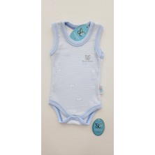Sweet Cotton Atlet 3'lü Body Pamuklu Desenli Çıtçıtlı Zıbın