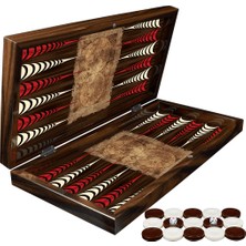 Kapadokya Hediyelik Antik Dünya Harita Tavla Küçük Boy