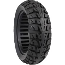 Pabiflo 10 Inç Elektrikli Scooter Katı Lastik, 10X2.70-6.5 70/65-6.5 Lastikler, Off-Road Anti-Skid Aşınmaya Dayanıklı Scooter Tubeless Lastik, 1 (Yurt Dışından)