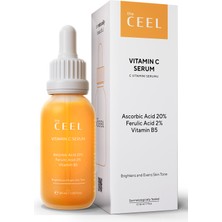 Leke Karşıtı Aydınlatıcı Vitamin C Serum Glutatyon, Ferulic Asit Ascorbic Asit 30 ml