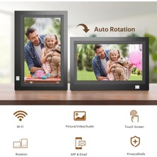 Kodak 11.6 Inc Wifi Dijital Resim Çerçevesi, 1920X1080 IPS Fhd Dokunmatik Ekran