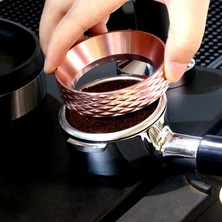 Yaci Shop Gümüş 53MM Tarzı Yeni Alüminyum Kahve Dozaj Halkası Distribütörü El Yapımı Kahve Makinesi Aracı mm Kahve Aksesuarları Için Barista Cof Ware (Yurt Dışından)