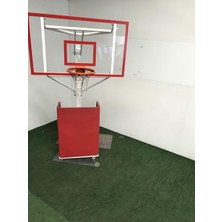 Adelinspor Premium Seyyar Basketbol Potası Yükseklik Ayarlı 12 mm Cam