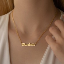 N!da Jewelry 925 Ayar Gümüş Isim Kolye