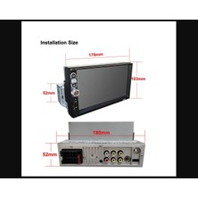 ProfroCAR 1din 7inc Wince Sistem Tofaş V.s.uygun Ince Arka Kasa