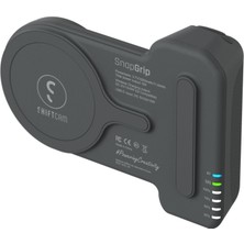 Shiftcam Snapgrip Siyah Magsafe Powerbank Özellikli Fotoğraf ve Video Çekim Aparatı