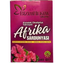 Bizimhekim Afrika Sardunyası Macunu Özel Üretim Mentollü Okaliptuslu 240GR