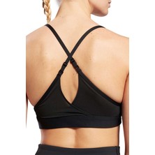 Reebok Lux Strappy Sports Siyah Kadın Bra