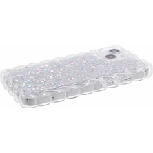 Forestl Digital Apple iPhone14 Için Jtw Serisi Tpu Case Sparkle Sequins Epoxy Telefon Kapak Silver (Yurt Dışından)