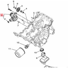 Yamaha R25-MT 25 Yağ Pompası 1WDE33000100 (2015-2020)