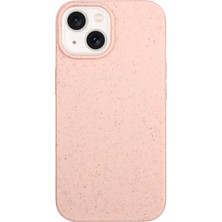 Forestl Digital Apple iPhone 14 Plus Case Wheat Straw+Tpu Telefon Kapağı Magsafe-Pink ile Uyumlu (Yurt Dışından)