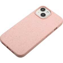 Forestl Digital Apple iPhone 14 Plus Case Wheat Straw+Tpu Telefon Kapağı Magsafe-Pink ile Uyumlu (Yurt Dışından)