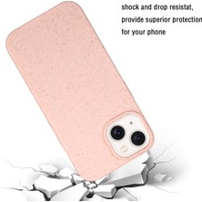 Forestl Digital Apple iPhone 14 Plus Case Wheat Straw+Tpu Telefon Kapağı Magsafe-Pink ile Uyumlu (Yurt Dışından)