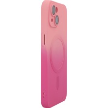 Forestl Digital Magsafe Lens Koruyucu-Pink+Gül ile Uyumlu Apple iPhone 14 Manyetik Kasa Için Enaky (Yurt Dışından)