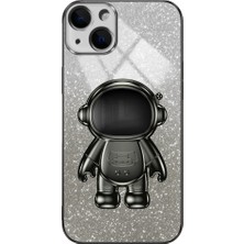 Forestl Digital Apple iPhone 14 Için Astronot Kickstand Pc+Tpu Anti-Drop Cep Telefonu Kılıfı Black (Yurt Dışından)