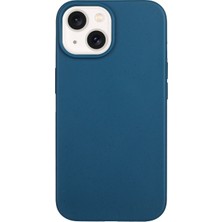 Forestl Digital Apple iPhone 14 Plus Case Wheat Straw+Tpu Telefon Kapağı Magsafe-Dark Blue ile Uyumlu (Yurt Dışından)