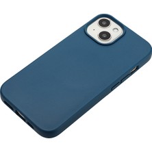 Forestl Digital Apple iPhone 14 Plus Case Wheat Straw+Tpu Telefon Kapağı Magsafe-Dark Blue ile Uyumlu (Yurt Dışından)