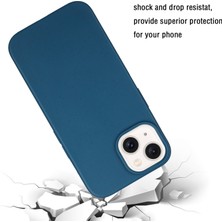 Forestl Digital Apple iPhone 14 Plus Case Wheat Straw+Tpu Telefon Kapağı Magsafe-Dark Blue ile Uyumlu (Yurt Dışından)