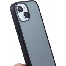 Forestl Digital Apple iPhone 14 Plus Içinkoruyucu Kapak Artı Vaka Önleme Önleyici Mat Tpu+Pc Telefon Kılıfı Black (Yurt Dışından)