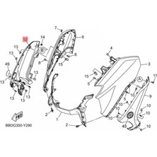 Yamaha Nmax 125-155 Sağ Ön Göğüs Ara Kapak B6HF835V0000 (2021-2024)