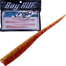 Duo Bay Ruf Br Fish 3.3 Silikon Kuyruk 8.3 cm S039 Gold Red (7 Adet)