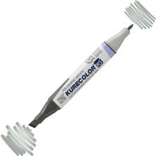 Zig Kurecolor KC3000 Twin S Marker Kalem 845 Green Gray