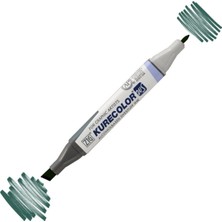 Zig Kurecolor KC3000 Twin S Marker Kalem 539 Marine Green