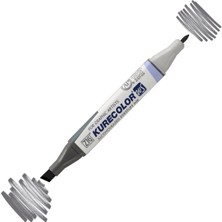 Zig Kurecolor KC3000 Twin S Marker Kalem 805 Dark Gray