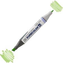 Zig Kurecolor Twin S Marker KC3000 Çift Uçlu gr afik Markörü No : 502 Pale Green