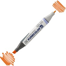 Zig Kurecolor KC3000 Twin S Marker Kalem 407 Orange