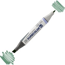 Zig Kurecolor KC3000 Twin S Marker Kalem 567 Deep Green