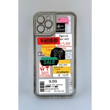 YungCase iPhone 12 Pro Barkod Tasarımlı Telefon Kılıfı