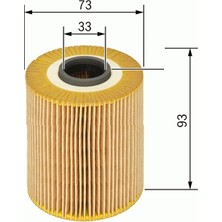 Sardes Yağ Filtresi Astra H-Astra J-Corsa D-Merıva-Zafıra 1.7cdtı 07 Bravo 2.0 D Multıjet HU820/1 5