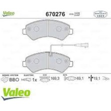 Valeo Dısk Fren Balata On Fıat Ducato Iıı/peugeot Boxer Iıı/cıtroen Jumper Iıı/karsan Jest