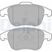 Delphi Fren Balatası On P3008-P5008-C4 Iı Ds4-Ds5-C4 Pıcasso- 2.0hdı 16V 138PS 10/06 EP6CDT