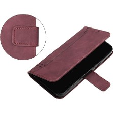Bdt Shop Zte Blade A51 El Kayışı Manyetik Kapatma Pu Deri Kart Için Telefon Kılıfı (Yurt Dışından)